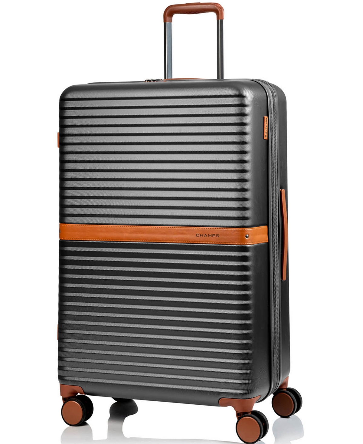 Champs 26" Vintage Ii Collection Medium Check In Luggage In Grey