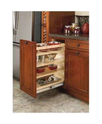11" Pullout Kitchen Cabinet Organizer Pantry Spice Rack, 448-BC-11C