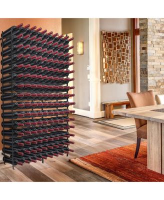 150-Bottle Freestanding Wine Rack Stand - Perfect Storage for Kitchen, Dining Room, Bar, or Wine Cellar