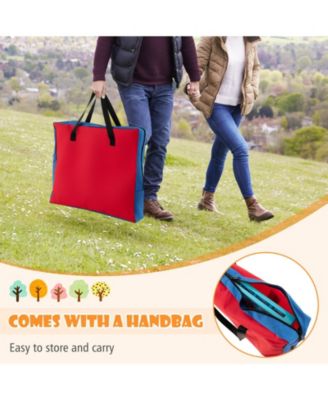 Jumbo 4-to-Score Connect Game Set with Carrying Bag and 42 Coins