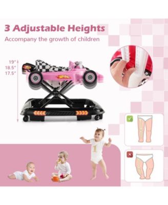Convertible Baby Walker with 3 Adjustable Height Settings
