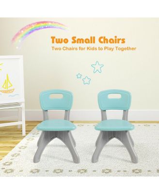In/Outdoor 3-Piece Plastic Children Play Table & Chair Set