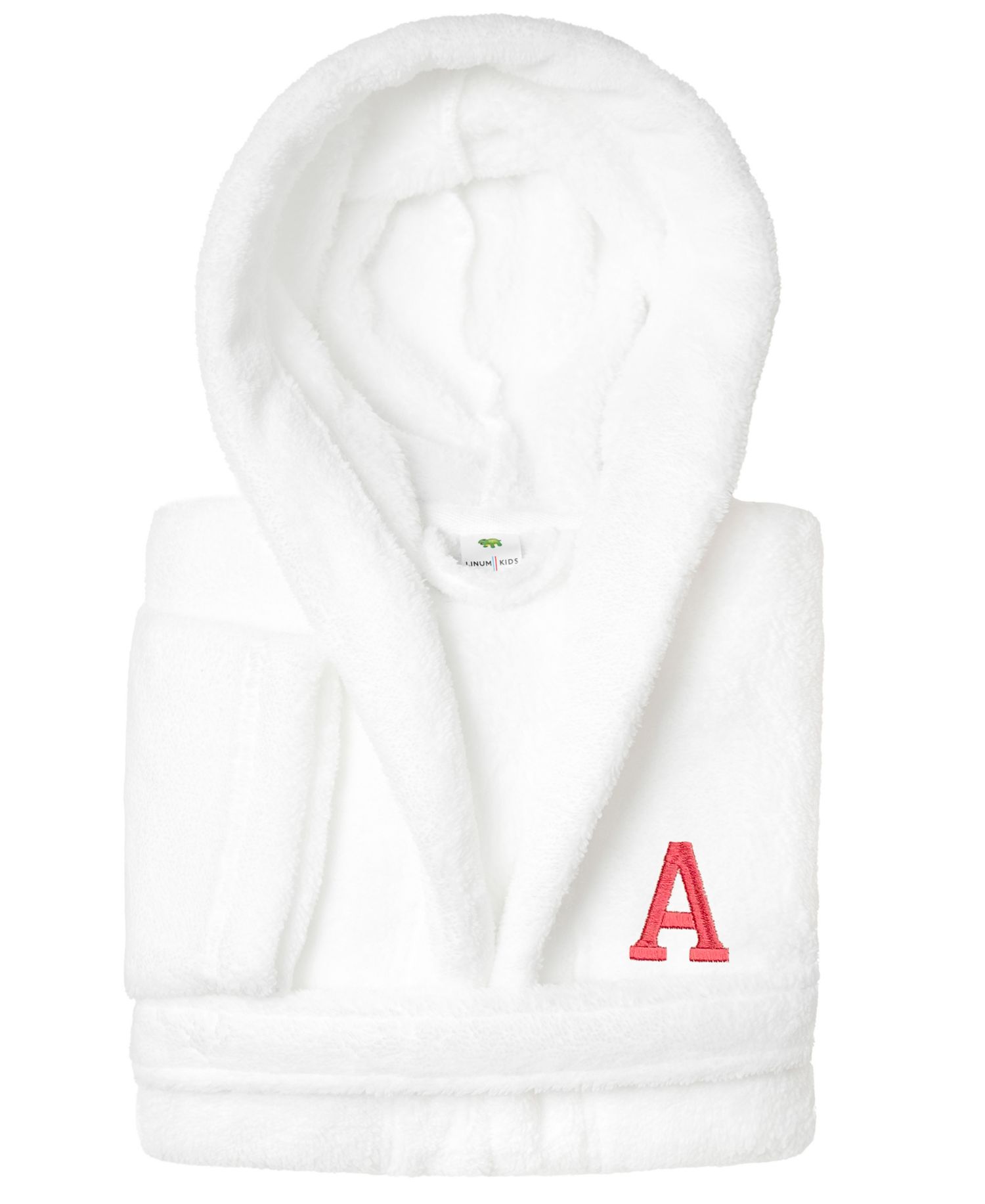 Personalized Kids Super Plush Hooded Bathrobe