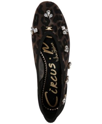 Women's Tina Jewel Embellished Mesh Flats