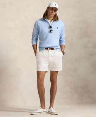 Men's Cotton-Blend Jacquard Pullover