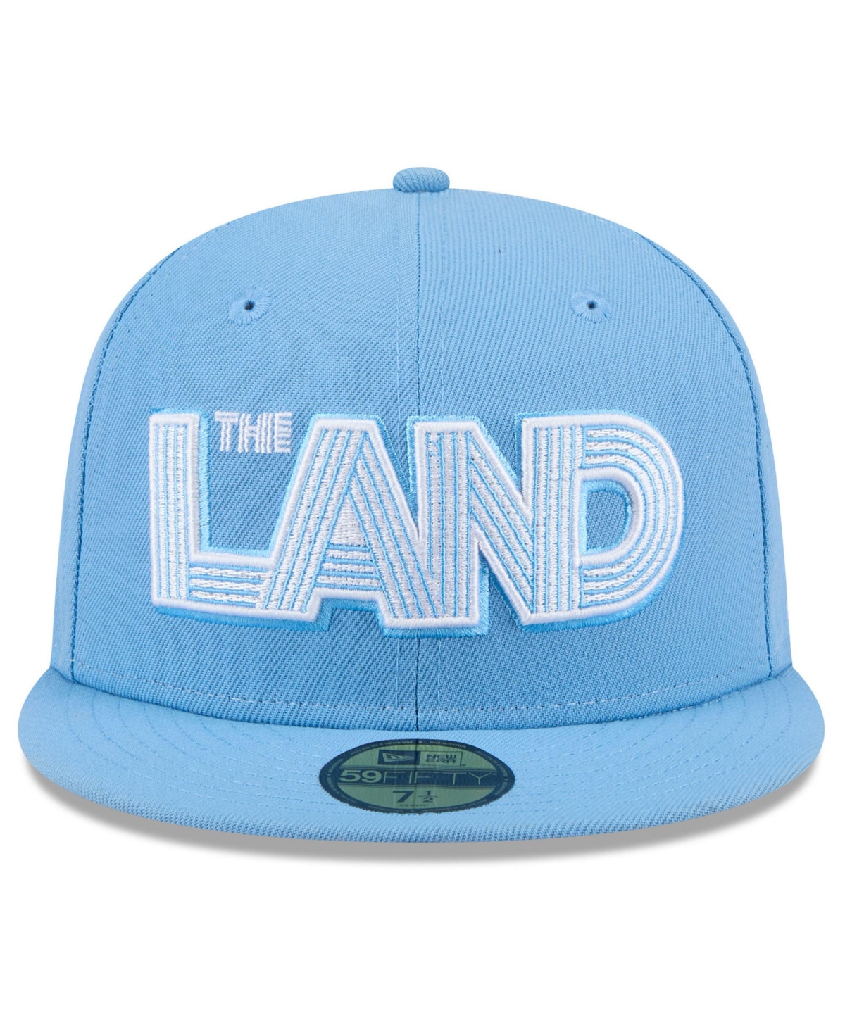 New Era Men'sCleveland Cavaliers 2024/25 City Edition 59FIFTY Fitted Hat - Light Blue