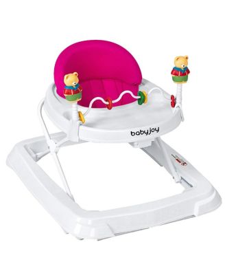 Adjustable Height Removable Folding Portable Baby Walker