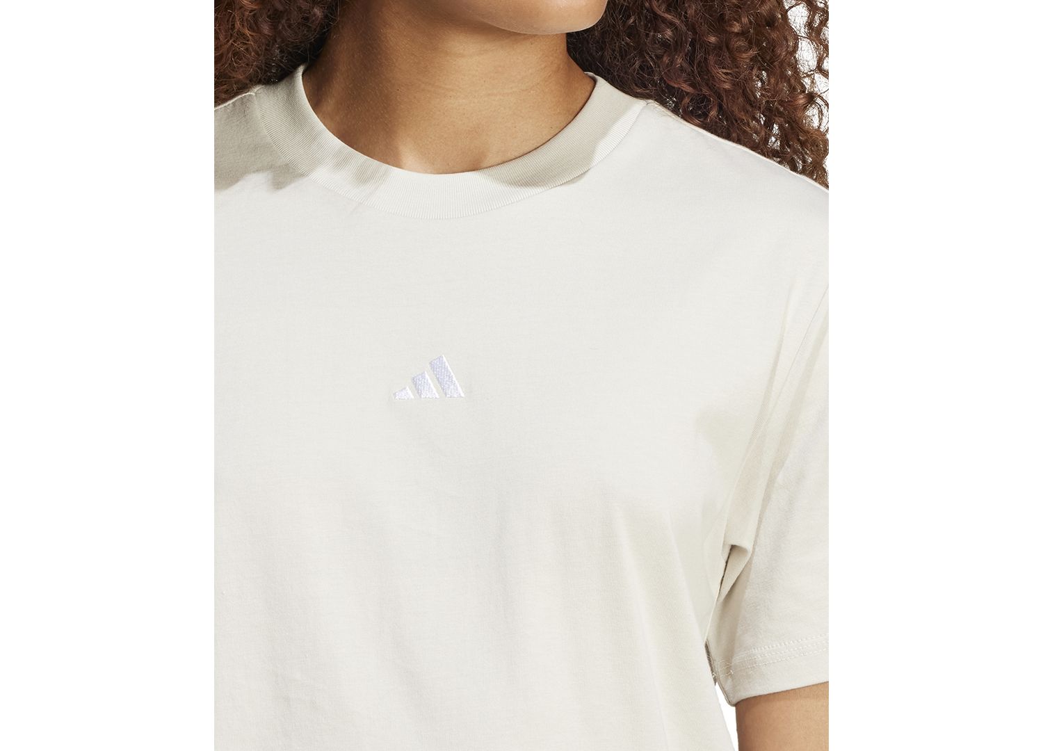 Plus Size Short-Sleeve Cotton Crewneck Logo T-Shirt