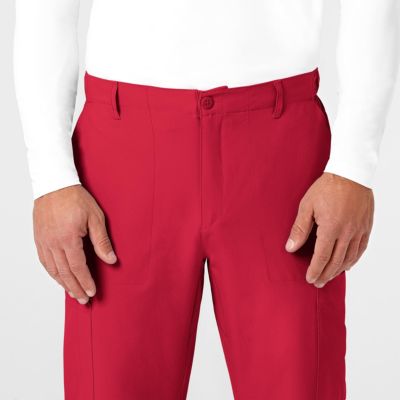 Men's W123 Flat Front Cargo Scrub Pant