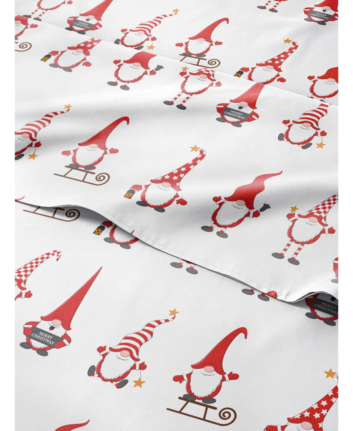 Cgk Unlimited Christmas 4 Piece Microfiber Sheet Set (King