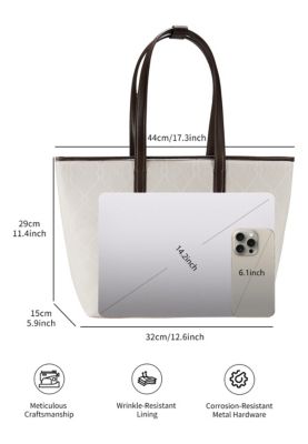 Women&#39;s Tote PVC Large Capacity Beach bag Yoana Victoria Hyde