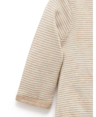 Baby Boy and Baby Girl Stripe Coverall