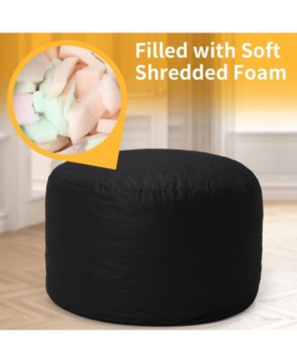 4 Foot Bean Bag Chair,Memory Foam Big Bean Bag