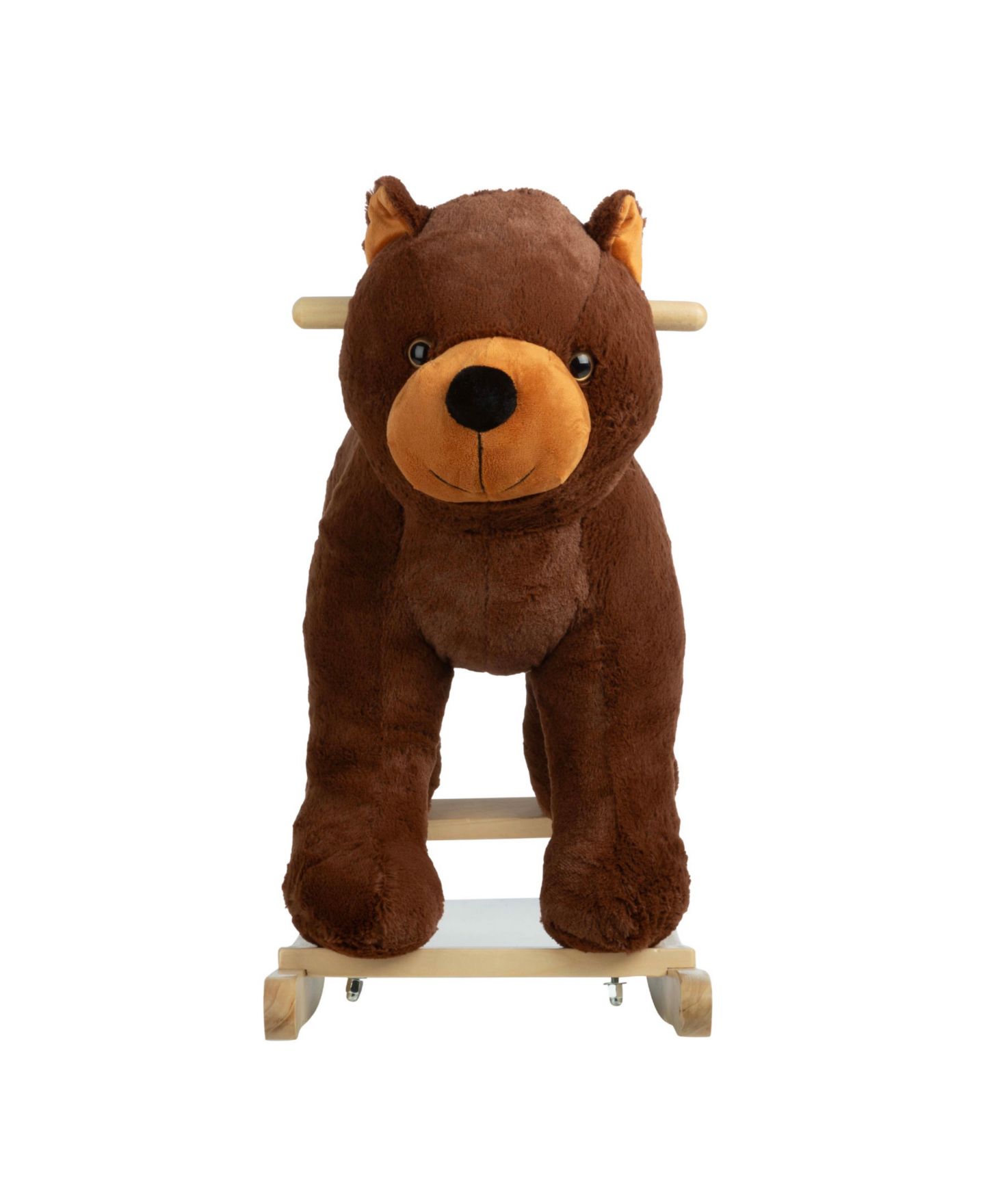 Детская мягкая игрушка Trademark Global Happy Trails Plush Bear Rocking Horse, 1 Rider, от 3 лет — фото 3
