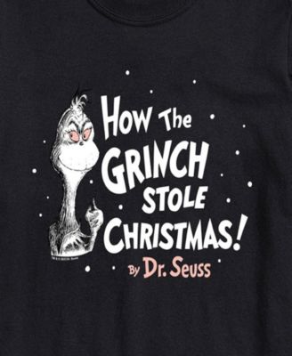 Men's The Grinch How The Grinch Stole Christmas Short Sleeve Tee