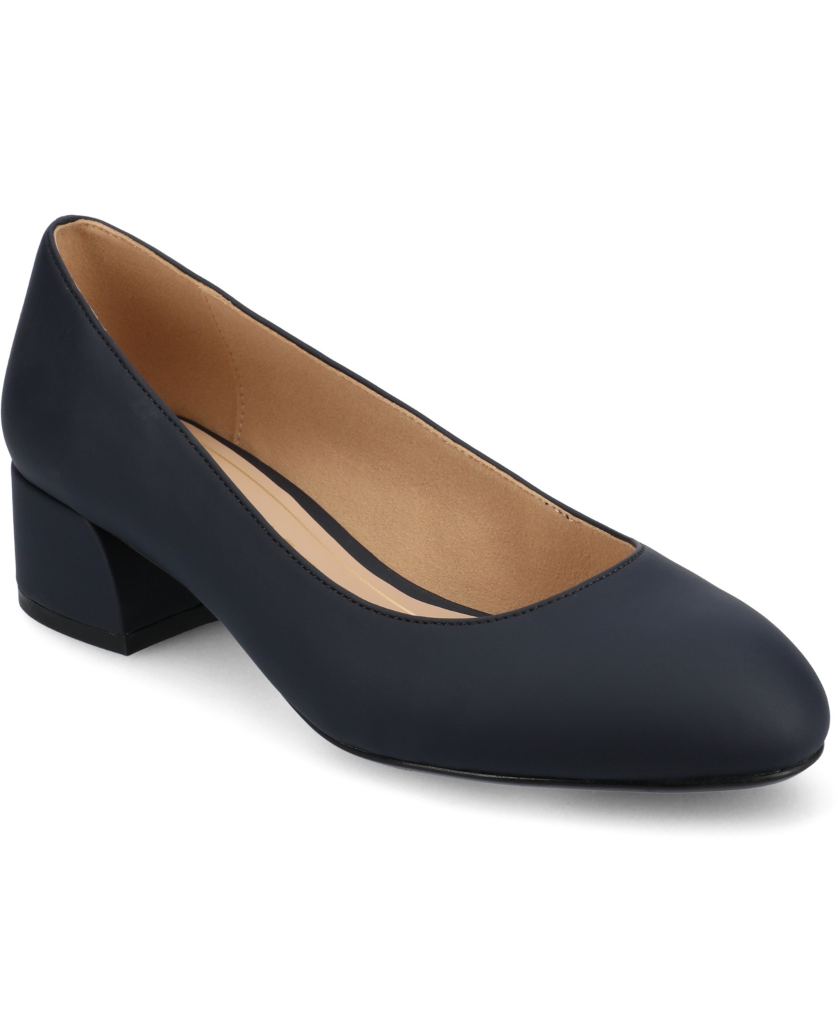 Journee Collection Journee Womens Saarii Wide Width Pumps In Navy