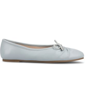 Women's Callee Rouched Tie Ballet Flats