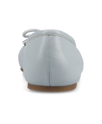 Women's Callee Rouched Tie Ballet Flats