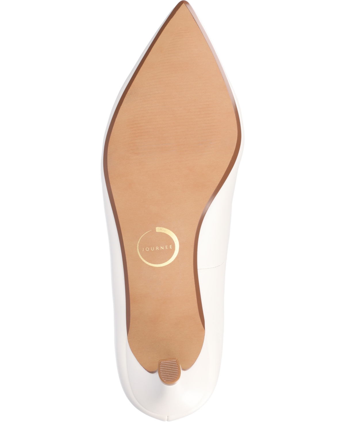 Shop Journee Collection Women's Scylee Pointed Toe Dress Pumps In White