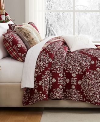 Christmas Carol 4-Pc. Holiday Quilt Set, Twin/Twin XL