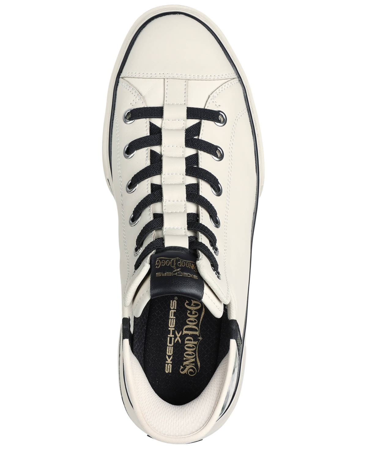 Skechers Men's Snoop One Premium Leather Slip-Ins Casual Sneakers from Finish Line