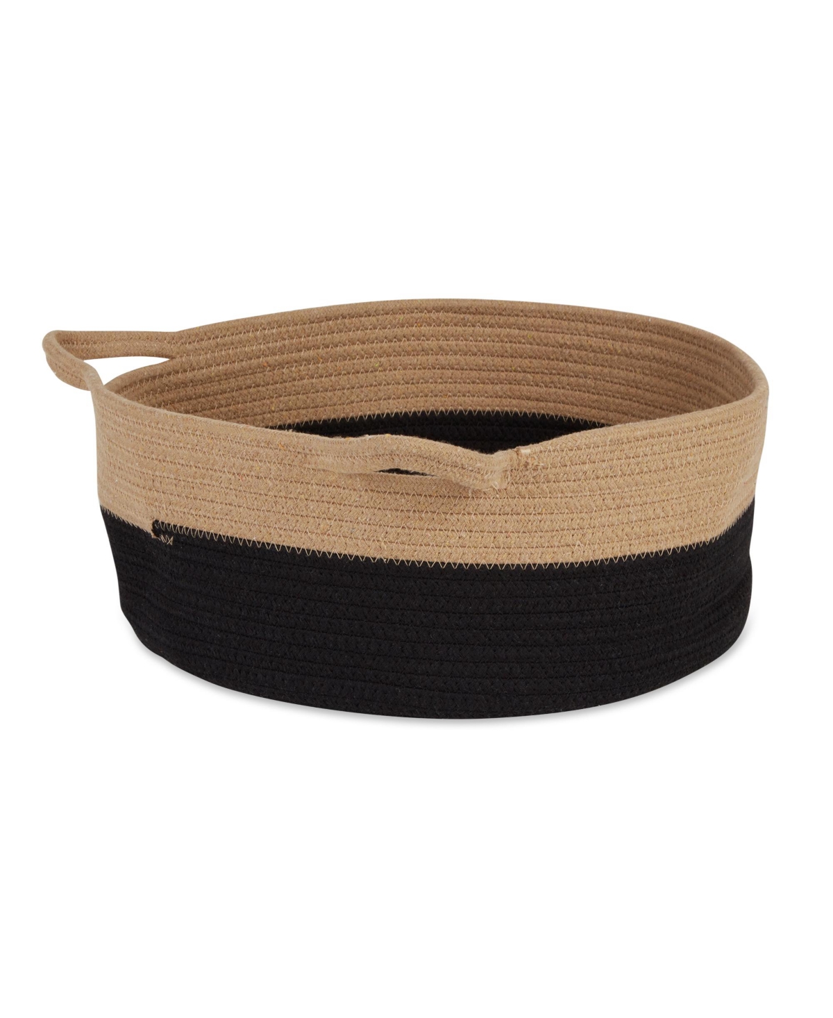 Bone Dry Cotton Rope Cat Ears Pet Storage Basket/Pet -black