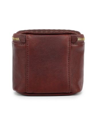 Celosia Cube Leather Jewelry Case