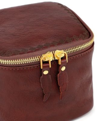 Celosia Cube Leather Jewelry Case