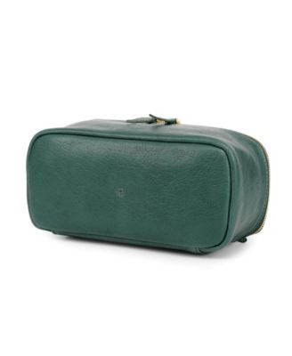Celosia Rectangular Leather Jewelry Case