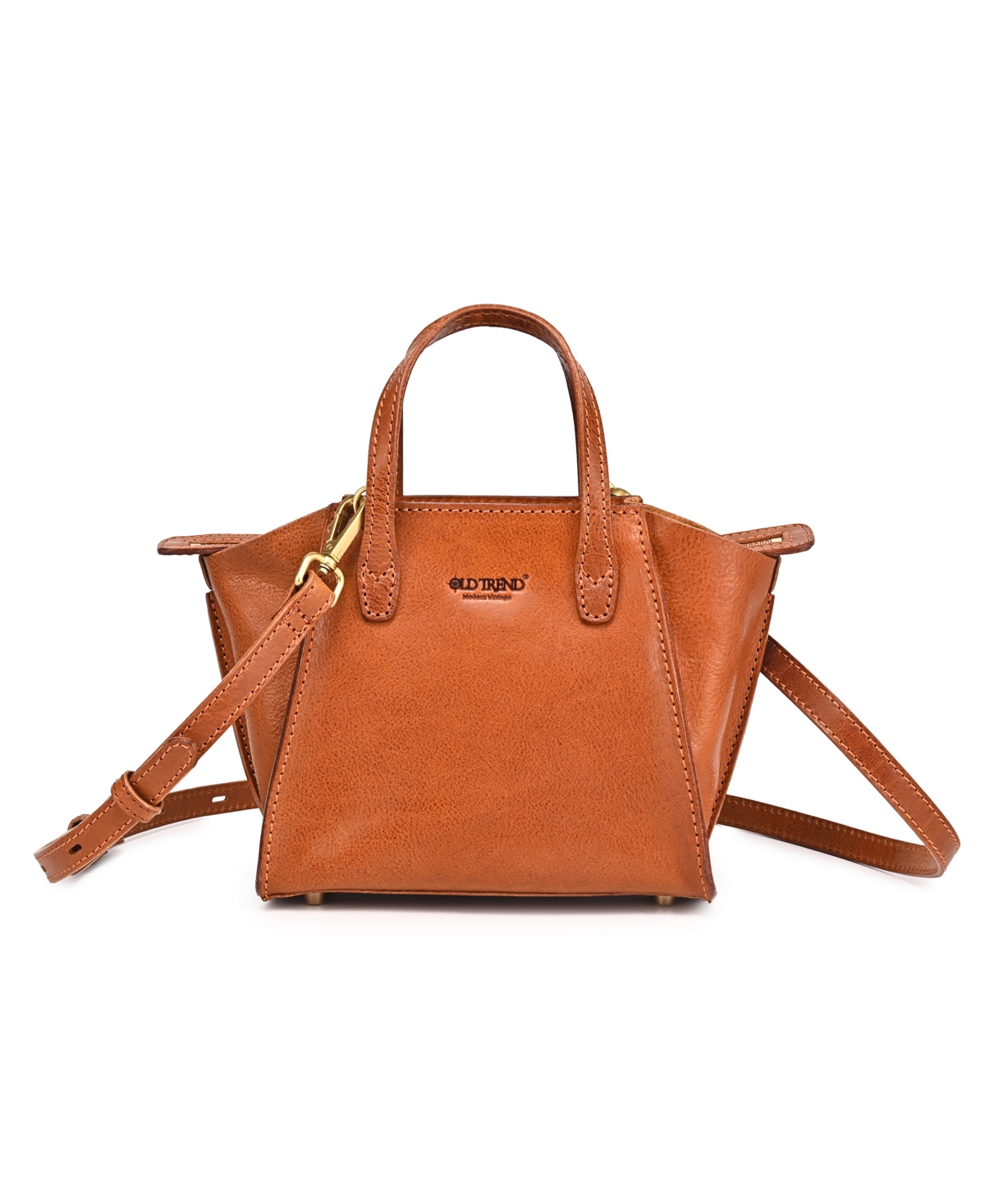 Old Trend Dahlia Mini Tote Bag In Caramel
