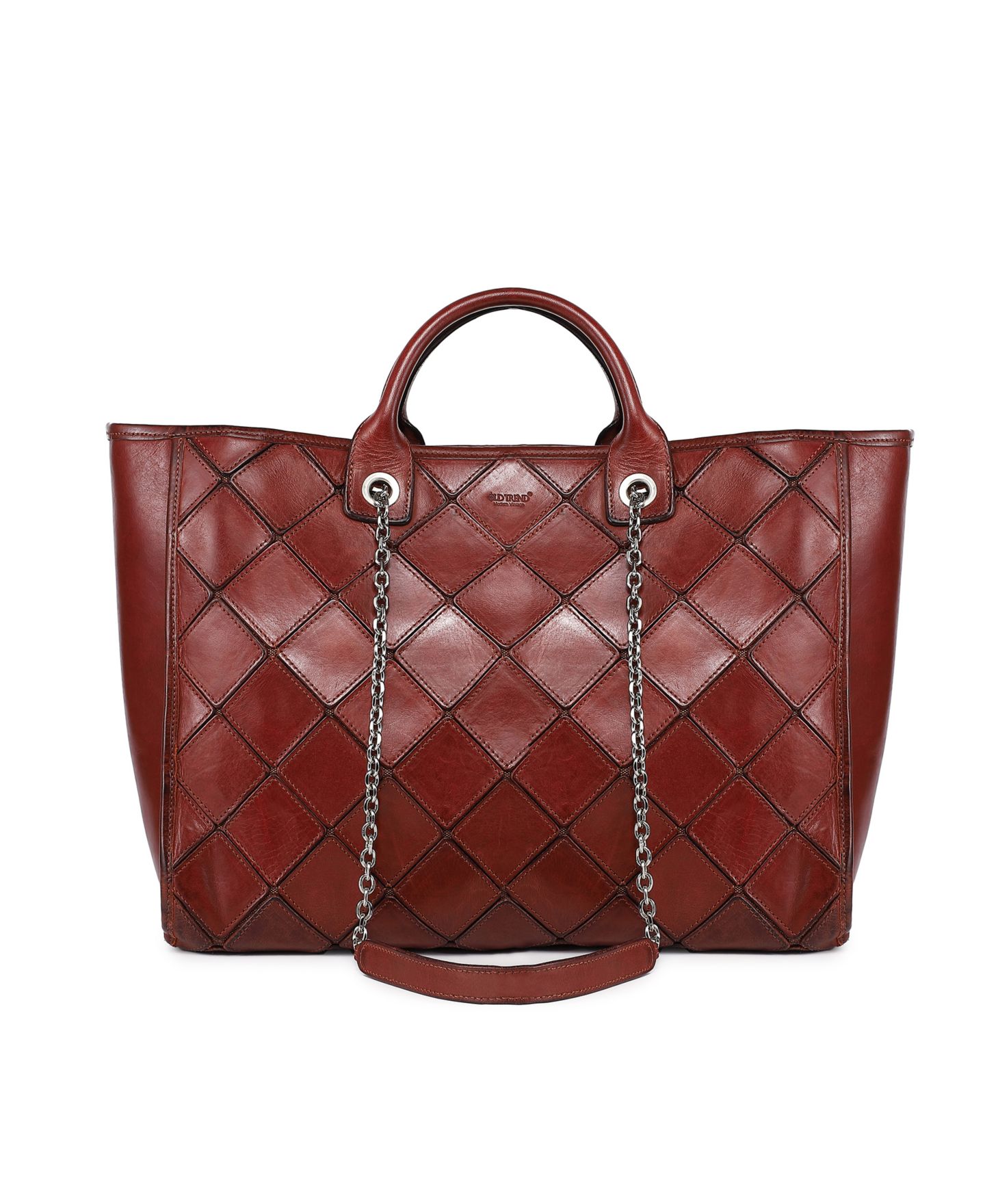 Женская сумка OLD TREND Mermaid Carryall, цвет: Коричневый — фото 12