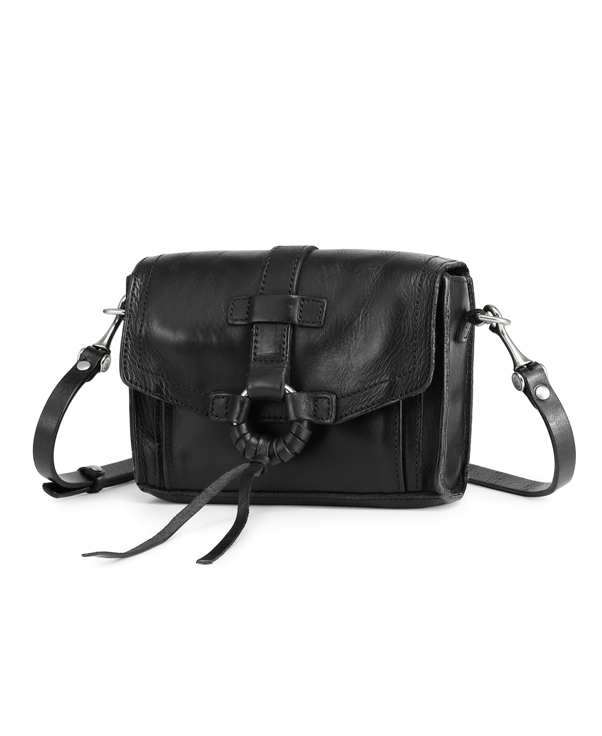 Old Trend Anemone Crossbody Bag In Black