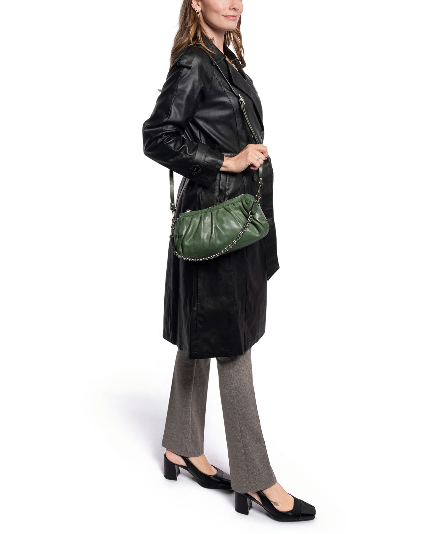 Foxglove Convertible Mini Hobo Bag