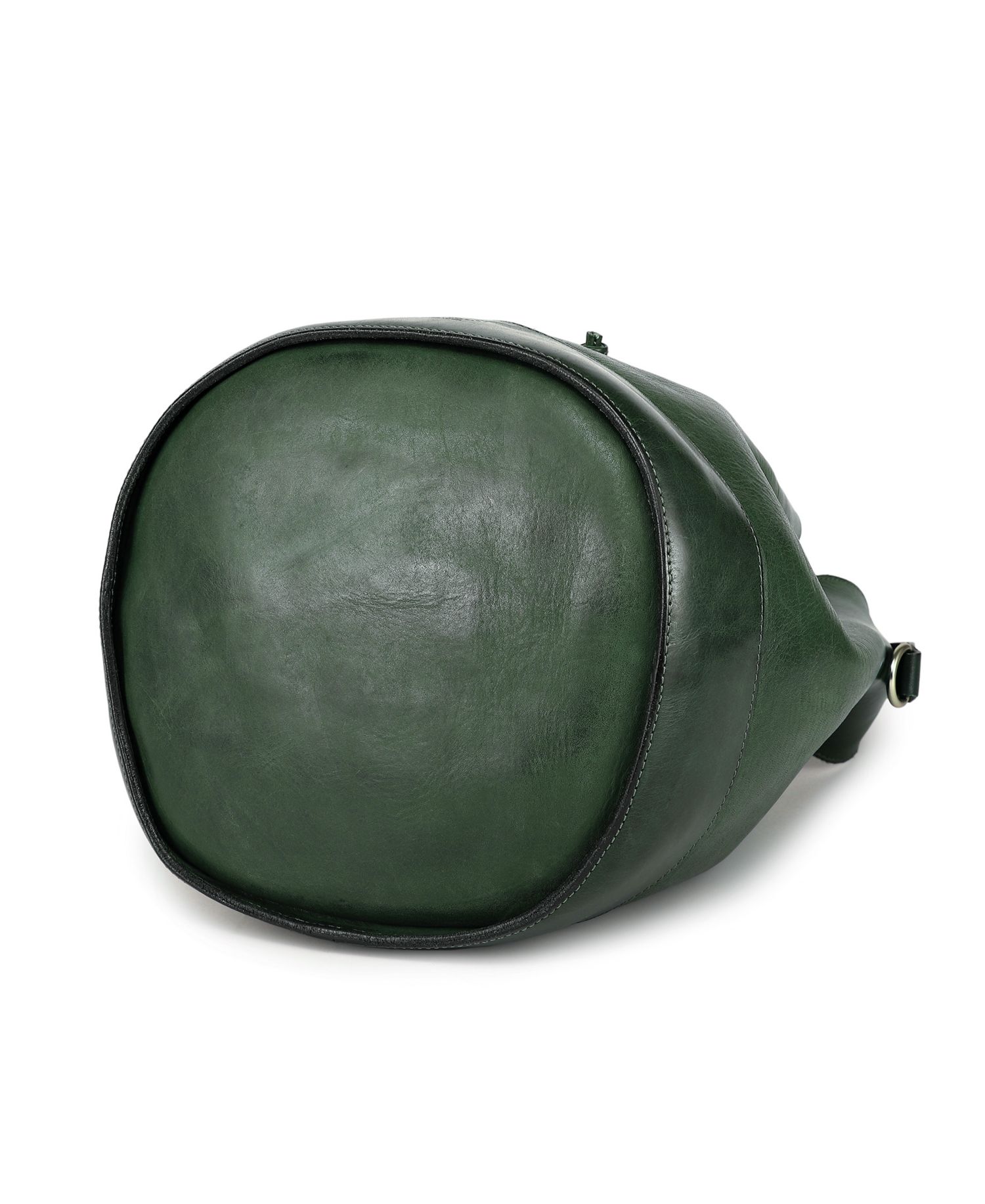Lily Large Leather Shoulder Bucket Bag