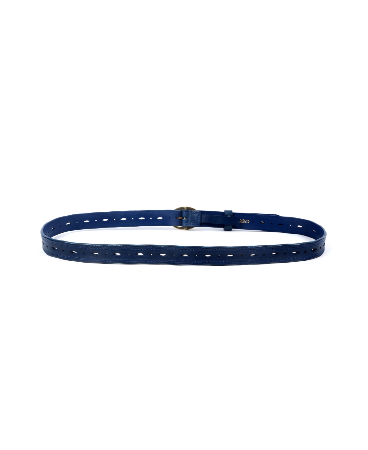 Old Trend Women's Vintage Soul Leather Belt In Navy