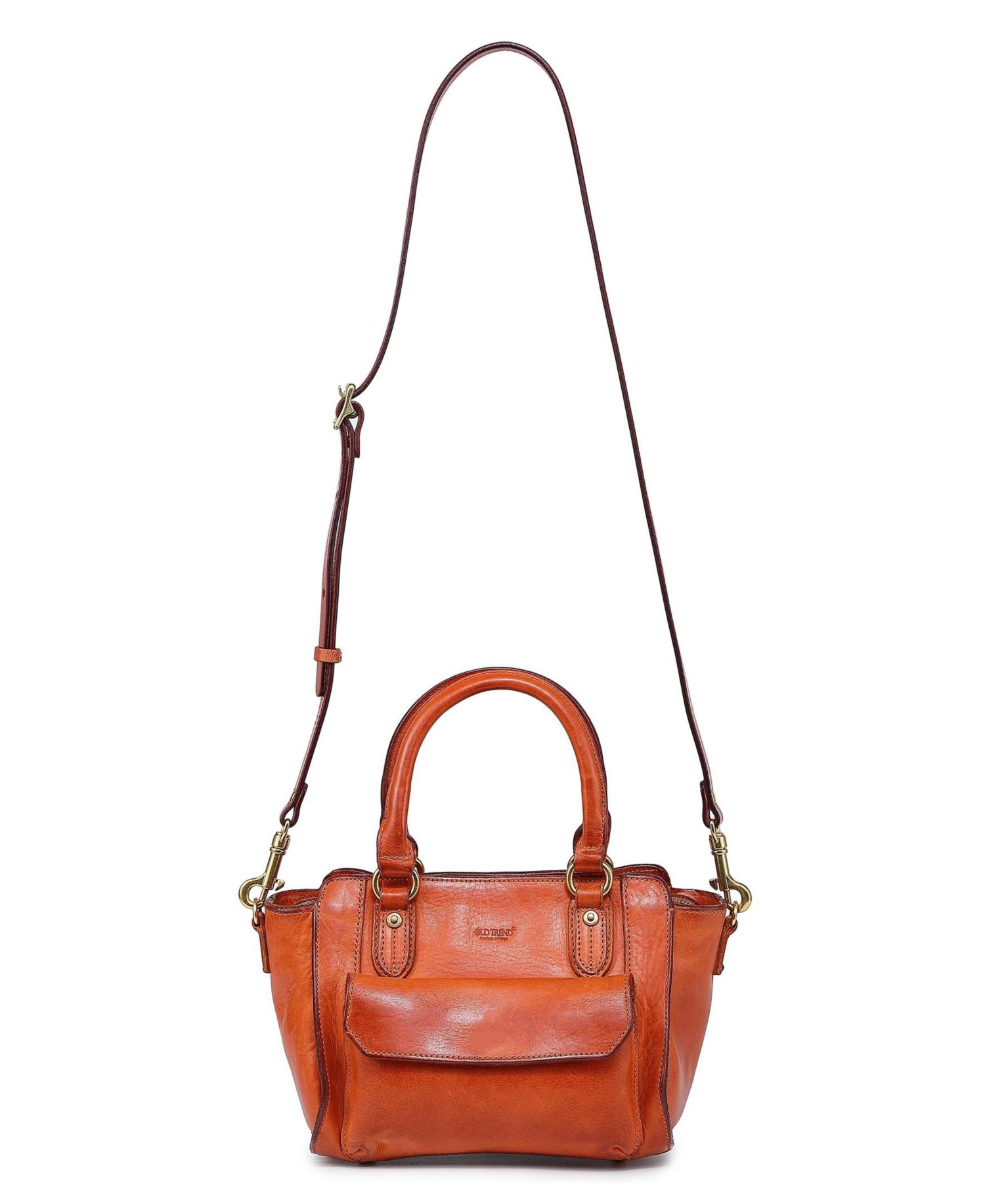Pansy Small Leather Satchel Bag