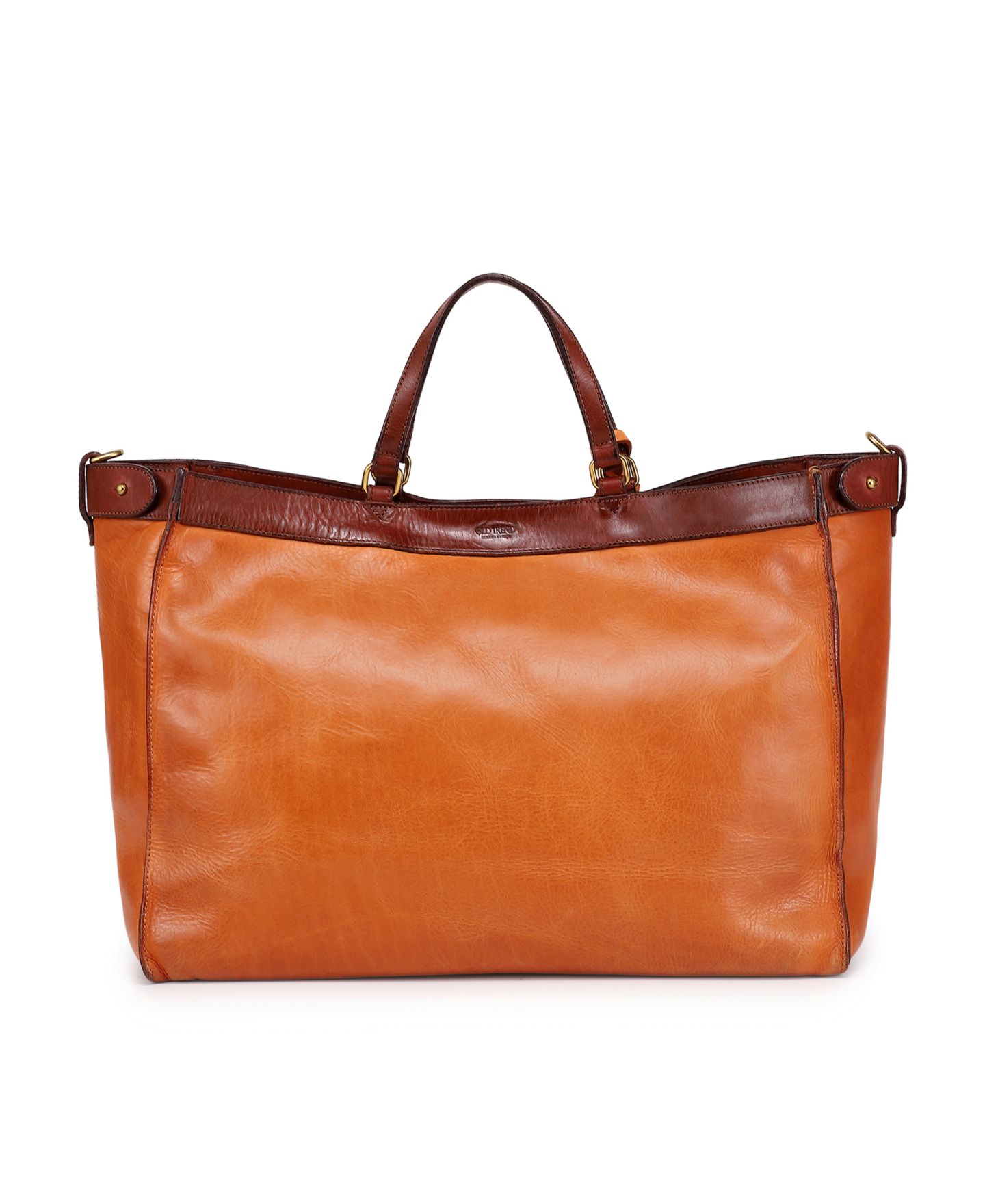 Женская сумка OLD TREND Ixia Jet Set Large Leather, цвет: Карамельный — фото 3