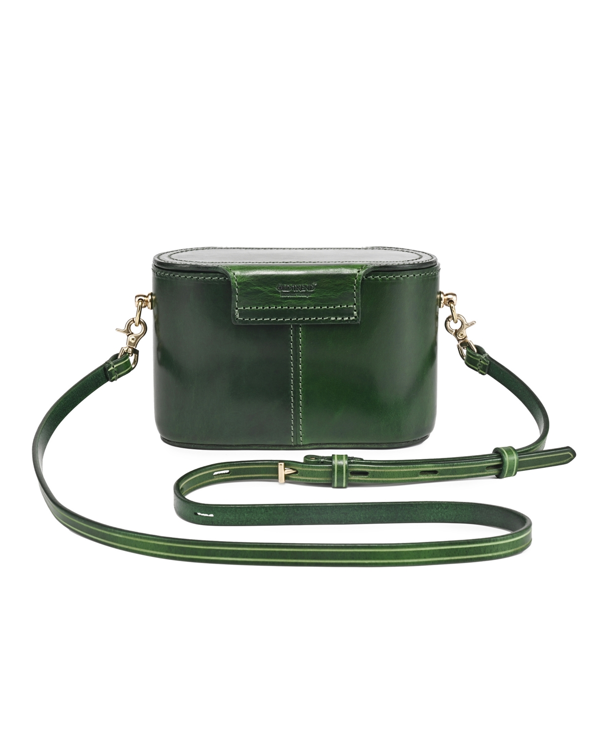 Old Trend Begonia Vintage Case Crossbody Bag In Green