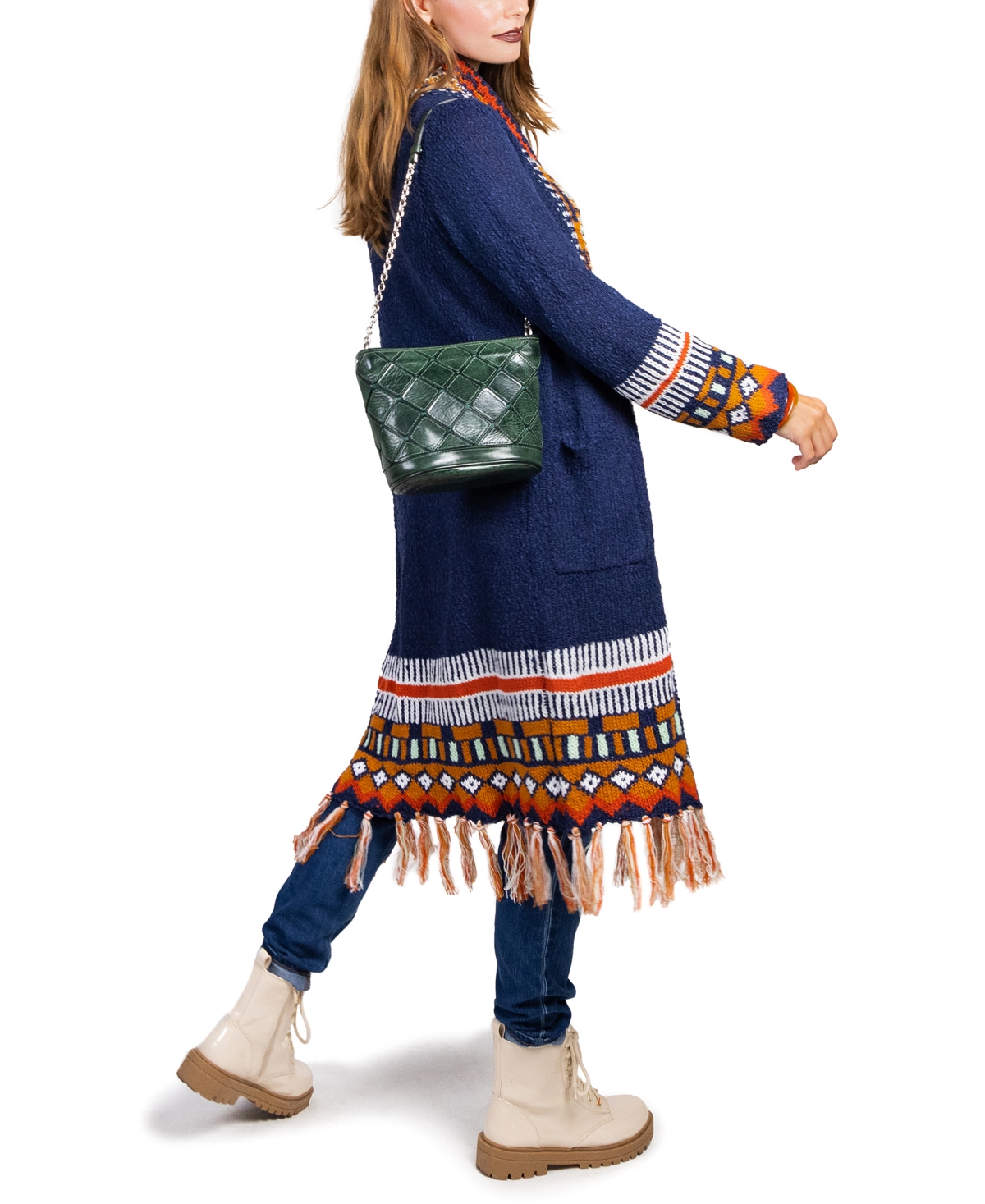 Old Trend Mermaid Crossbody Bag In Kale