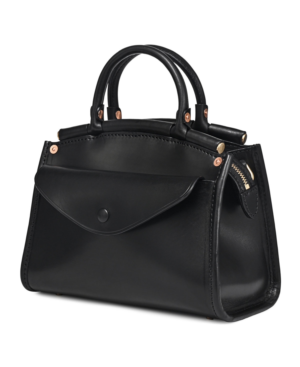 Old Trend Laurel Vintage Satchel Bag In Black