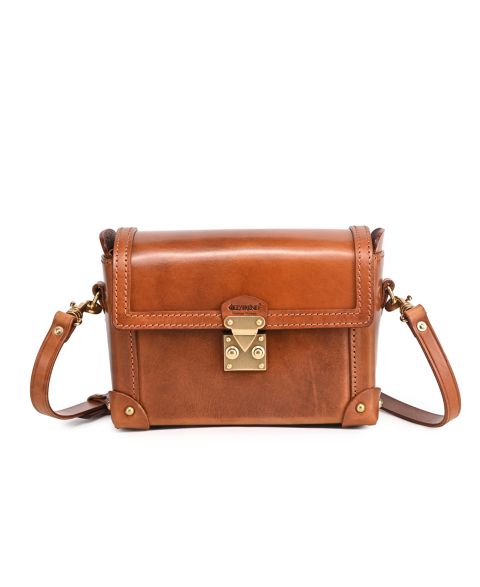 Женская сумка OLD TREND Azalea Vintage Case Crossbody, цвет: Карамельный