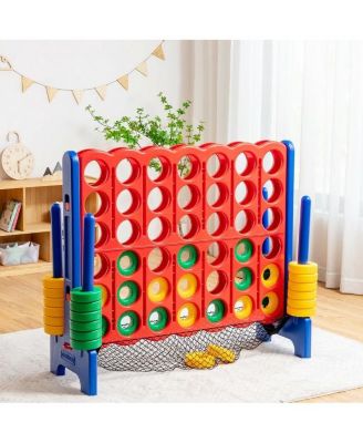 4-to-Score Giant Game Set with Net Storage