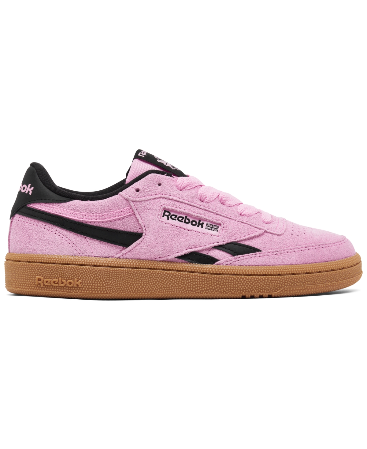 Reebok Big Kids Classic Club C Revenge Casual Sneakers from Finish Line - Rose, Gum