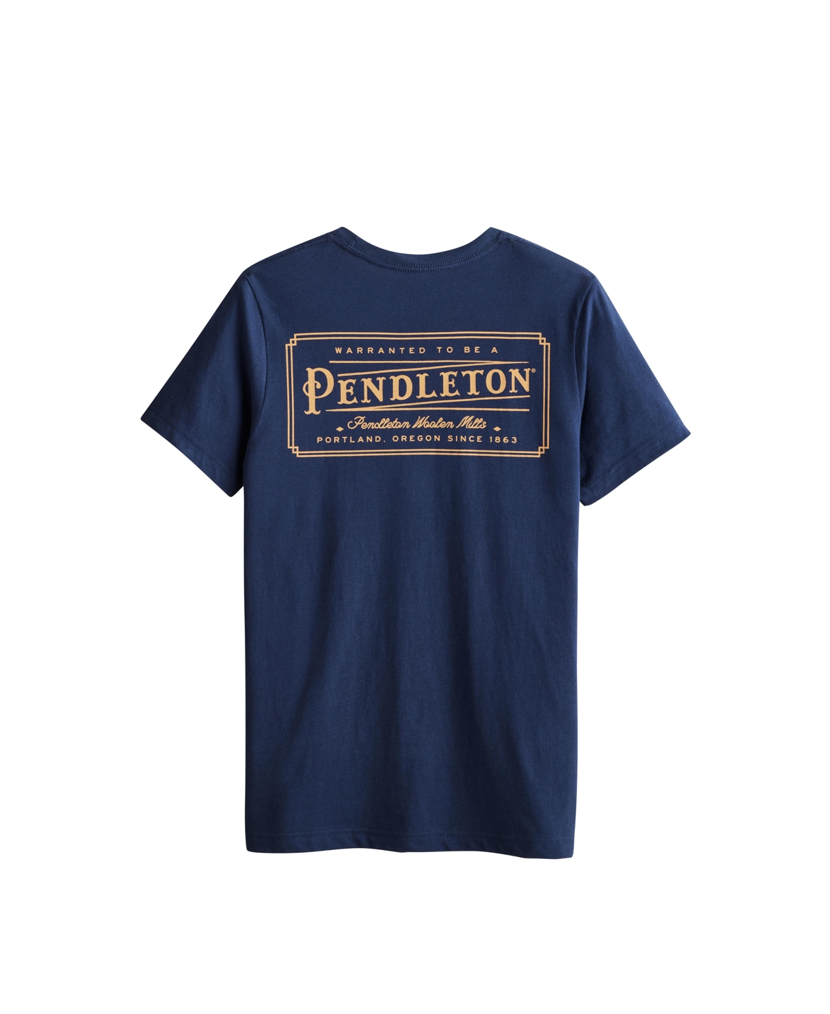 Men's Vintage Logo Graphic T-Shirt - Navy/Gold