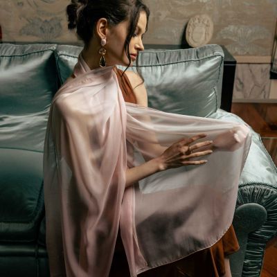 Sophia - Silk Scarf/Shawl for Women