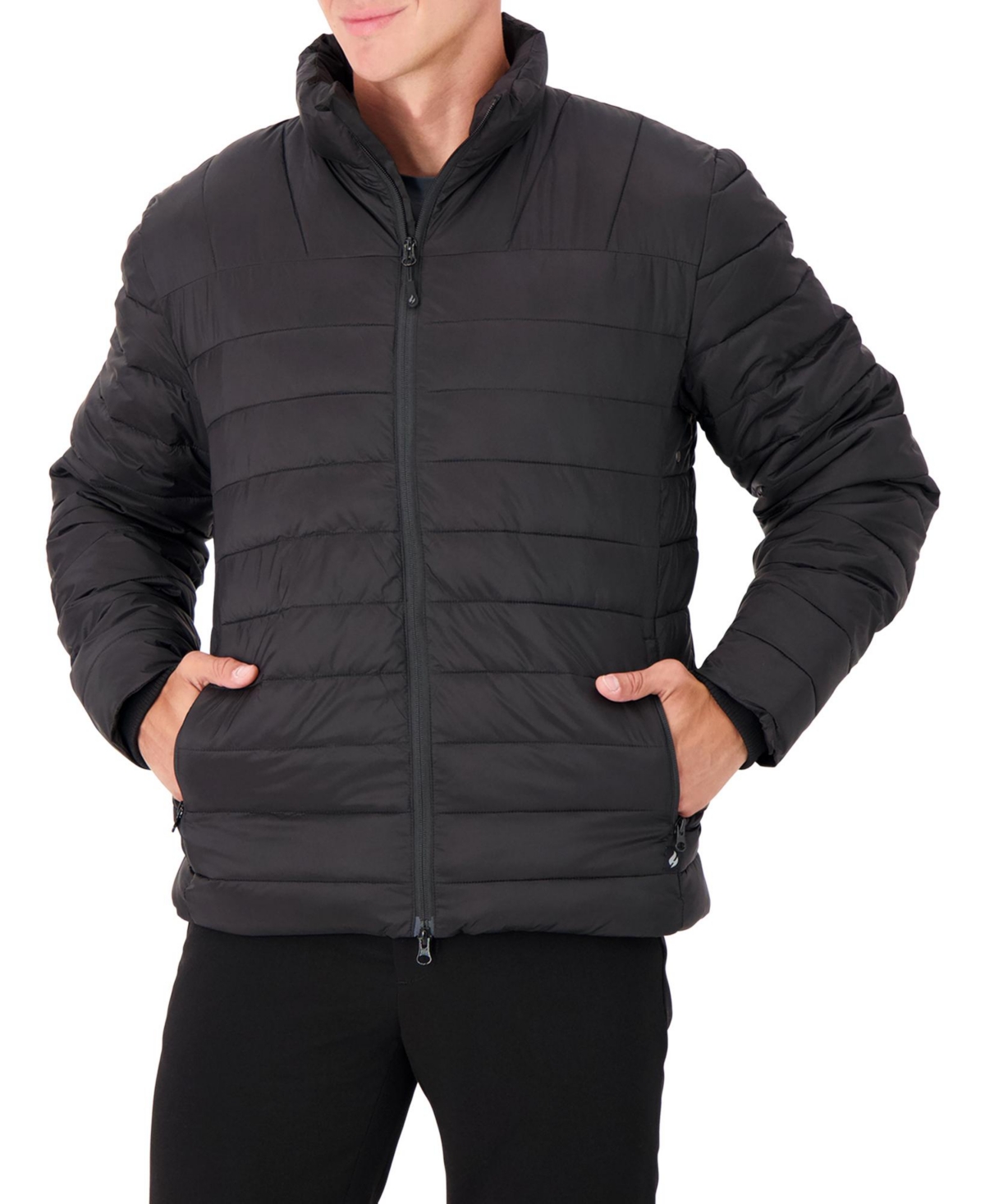 Heat Holders Men's Peter Puffer Jacket In Black