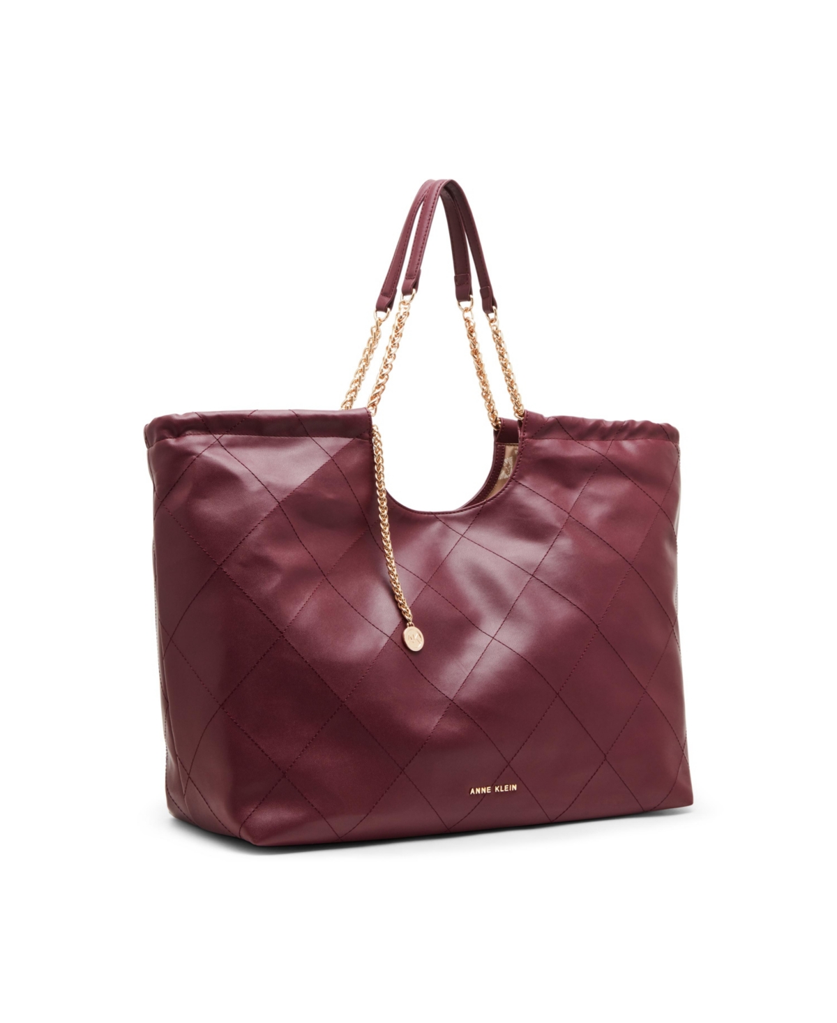 Anne Klein Stitched Quilted Extra Large Tote Bag