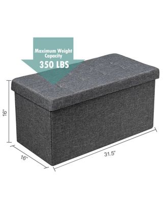 Foldable Storage with Removable Storage Bin