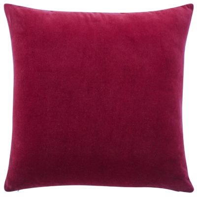 Stella Plush Velvet Decorative Pillow Cover, 20" x 20"