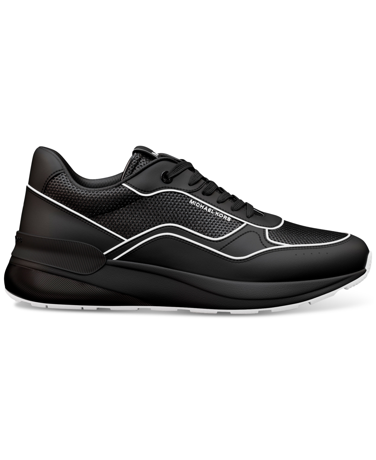 Michael Kors Men's Trevor Trainer Sneakers -optic White